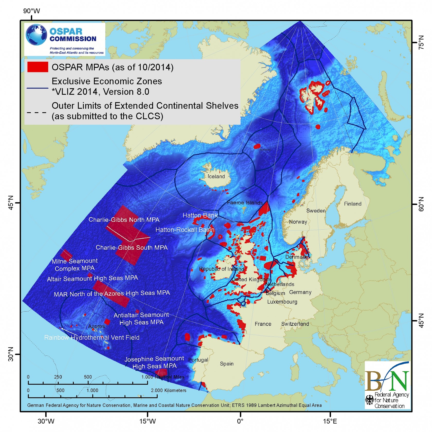 OSPAR's Network of Marine Protected Areas | OSPAR Commission